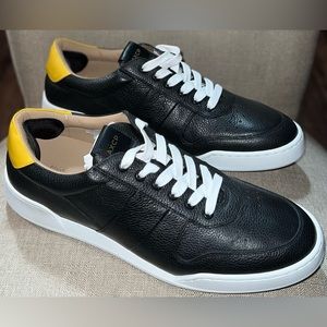Ascot X Charlie Black Grain Carbon Sneakers